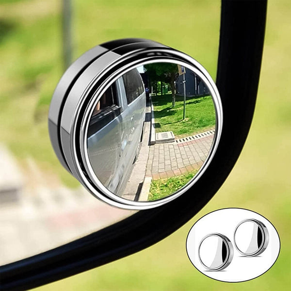 Car Blind Spot Side Mirror Round HD Glass Blindspot Mirror (2 Pcs Set) - dailyneed.life