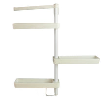 Kitchen Organization Rotating Shelf Storage Racks Multipurpose Adjustable (1 Set) - dailyneed.life
