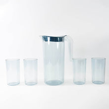 Apex Crystal Premium Jug with Lid & 4 Pcs Glass (1500 ML / 300 ML Approx / 5 Pcs Set) - dailyneed.life