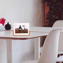  Wooden Picture Stand, Photo Frame Stand (1 Pc) - dailyneed.life