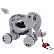 Pull Along Toddler Toy, Pull Along Toy with Attractive Design (Elephant) - dailyneed.life