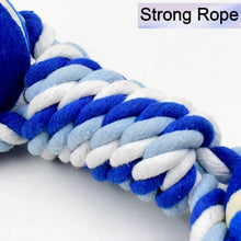 Durable Cotton Rope Dog Toy Two-Way Ball Design (1 Pc) - dailyneed.life