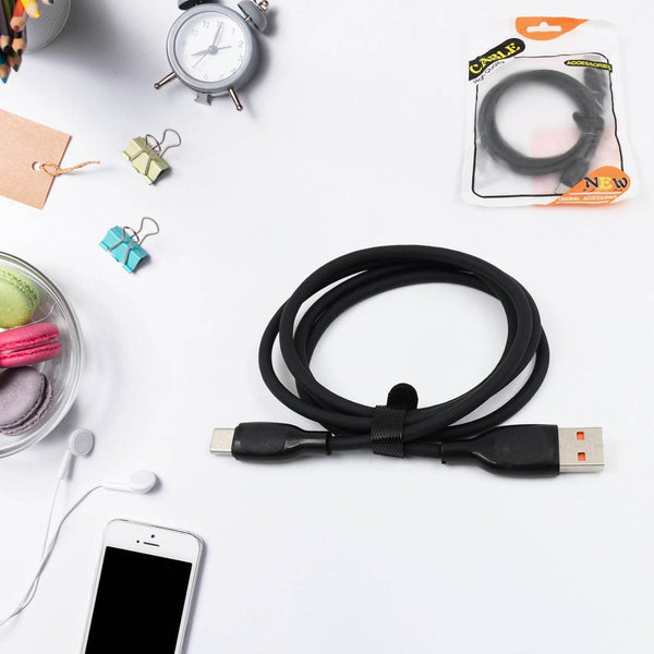 Type C data cable Fast Charging Cable (1 Mtr. Approx / 1 Pc) - dailyneed.life