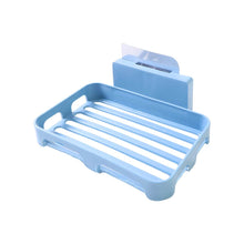 Bathroom & Kitchen Soap Holder: Self-Adhesive ,Sabudani (Plastic Box) - dailyneed.life