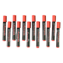 Premium Permanent Red Marker Pen Set (12 Pcs Set) - dailyneed.life