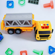 Realistic Long-Haul Toy Vehicle Transport Playset with Lights and Sound - dailyneed.life