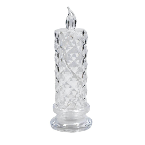 Rose Candles for Home Decoration, Crystal Candle Lights, Diwali - dailyneed.life
