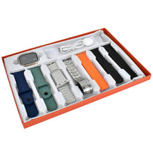 7 in 1 Ultra Smart watch Combo with Seven Classic Straps & Transparent Screen Guard (1 Set / Mix Color) - dailyneed.life