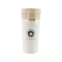 Stainless Steel Vacuum Insulated Coffee Flask with Flip Lock Lid (400ML / 1 Pc) - dailyneed.life
