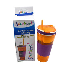 2 in 1 Snack & Drink Snackeez Travel Cup in One Container (1pc) - dailyneed.life