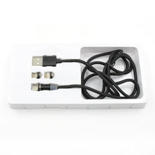 Magnetic Charging Cable 3 in 1 Metal Magnetic Micro USB Type C Lighting Cable with LED, Multiple Charging Adapters for All Android and all Smartphones (Compatible with All Android and iPhone Smartphones, Tablet, PC, Mobile - dailyneed.life