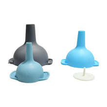 3 in 1 Kitchen Funnel Set of 3, Funnel for Filling Bottle, Small Canning Funnel with Handle, Food Grade Plastic Funnel with Detachable Strainer Filter for Liquid, Dry Ingredients, and Powder - dailyneed.life