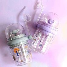 Whale Spray Sippy Cup (1 Pc): Straw, Lid, Spill-Proof, Fun Water Play - dailyneed.life