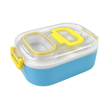 Durable Plastic Lunch box for Kids With 2 in 1 Spoon, Fork (1 Pc) - dailyneed.life