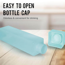 Square Plastic Water Bottle - 1000ml Leakproof BPA-Free Container for Office, Gym & Home (1 pc) - dailyneed.life