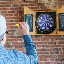 Magnetic Dart Board Game Set with 6 Soft-Tip Darts - dailyneed.life