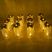Gold LED Flameless Candles for Decor & Gifting, Diwali (12 Pc MOQ) - dailyneed.life