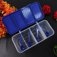 Kitchen Multipurpose Air-tight 4 Sections Storage Containers / Masala Box (1 Set) - dailyneed.life