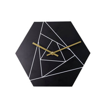 Modern Geometric Hexagon Wall Clock (1 Pc) - dailyneed.life