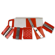 Plastic 6 in 1 Vegetables Slicer, Cutter and Fruit Dicer Grater (1 Set) - dailyneed.life