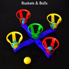 Baskets and balls fun toy for kids with 5 basket and 5 balls. - dailyneed.life