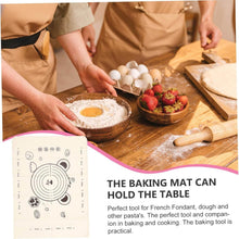3 In 1 Low Silicone Baking Mat With Wooden Belan & Cake Scraper (3 Pcs Set / 70×50 CM) - dailyneed.life
