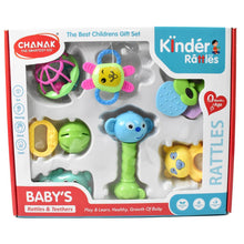 Kinder Rattles Classic Store Plastic Non-Toxic Shake and Grab Ball Baby Rattles & Teethers (8 Pcs Set) - dailyneed.life