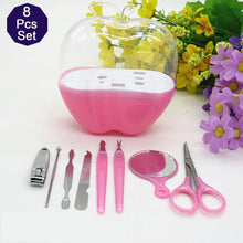 8 in 1 Apple Shape Manicure Set - dailyneed.life