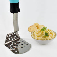 Apex L-Handle Stainless Steel Potato Masher Ergonomic Grip (1 Pc) - dailyneed.life