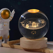 3D Astronomy Night Lamp Crystal Ball lamps With Base (1 Pc) - dailyneed.life