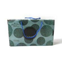 Ceramic Tea/Coffee Cup Set - Alpino 3-Piece with 2-Compartment Serving Platter (BPA-Free) - dailyneed.life