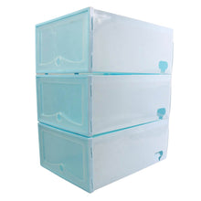 3 Layer Plastic Shoes Storage Box, Stackable Shoe Storage (1 Set / 3 Layer Set) - dailyneed.life