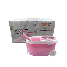Spin Mop with Bucket for Floor Cleaning - Magic Mop Set with Steel Spin, Mop Stick, and Bucket for Home & Office - dailyneed.life
