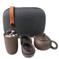 Portable Kung Fu Tea set with a portable travel bag (set of 6pcs) - dailyneed.life