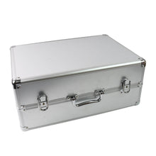 Aluminium & Wooden Multipurpose Portable Suitcase Travel Tool Box With 2 Keys For Lock (45×29×20 Cm / 1 Pc) - dailyneed.life