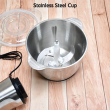 Stainless Steel Electric Meat Grinders with Bowl Heavy for Kitchen Food Chopper, Meat, Vegetables, Onion , Garlic Slicer Dicer, Fruit & Nuts Blender (3L) - dailyneed.life