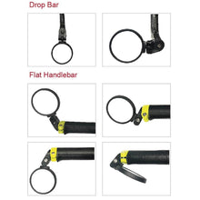 Bar End Bike Mirror: 360° Rotatable & Foldable (1 Pc) - dailyneed.life