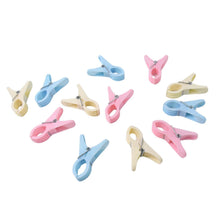Plastic Cloth Clips (Multicolour) - Pack of 12 - dailyneed.life