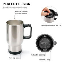 Stainless Steel Vacuum Glass Insulated Glass Coffee Cups (With Lid & Handle / 1 pc) - dailyneed.life