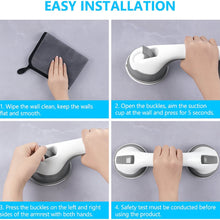Suction Grab Bar Handle for Bathroom Safety (1 Pc) - dailyneed.life