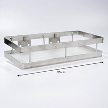 25 cm Metal Space Saving Multi-Purpose rack for Kitchen Storage Organizer Shelf Stand. - dailyneed.life