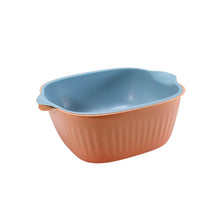 Plastic Washing Bowl & Strainer Basket for Kitchen (Set of 2) - dailyneed.life