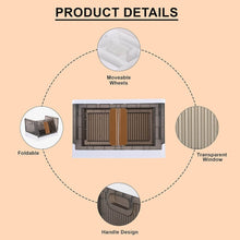 Plastic Folding Wardrobe Storage Organizer (1 Layer / 1 Pc) - dailyneed.life
