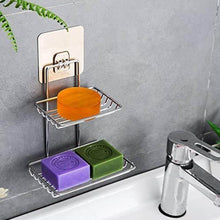 Kitchen Bathroom Soaps Storage Rack with 2 Hook for Home - dailyneed.life