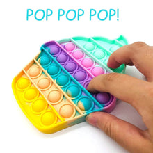 Ice Cream Softy- Fidget ping Sounds Toy, BPA Free Silicone, Push Bubbles Toy for Autism Stress Reliever, Sensory Toy It Toy - dailyneed.life