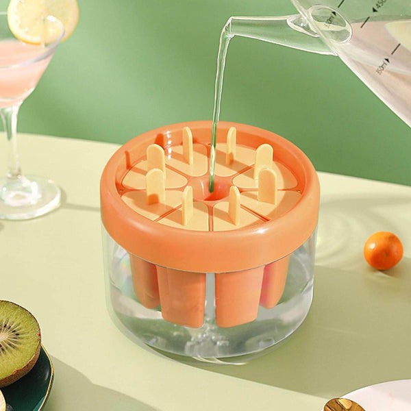Ice Cream Candy Molds With Sticks Easy Release Summer Party Supplies sicles Candy Molds (8 Candy Mold Maker) - dailyneed.life