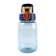 Blue Plastic Leak-Proof Flip Cap & Safty Lock Water Bottle (600ml Approx / 1 Pc) - dailyneed.life