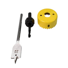 Door Lock Installation (22mmx150mm) Hole Saw Kit (1 Set) - dailyneed.life