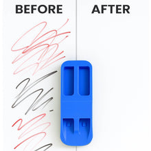 Yashu Magnetic 2-in-1 Whiteboard Duster with Dual Marker Holder (1 Pc) - dailyneed.life