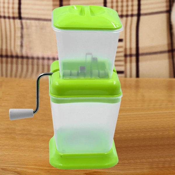 Small Onion Chopper & Vegetable Chopper Quick Cutter with Rotating Blade - dailyneed.life
